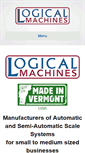 Mobile Screenshot of logicalmachines.com